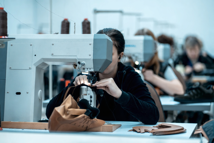 sewing shoe